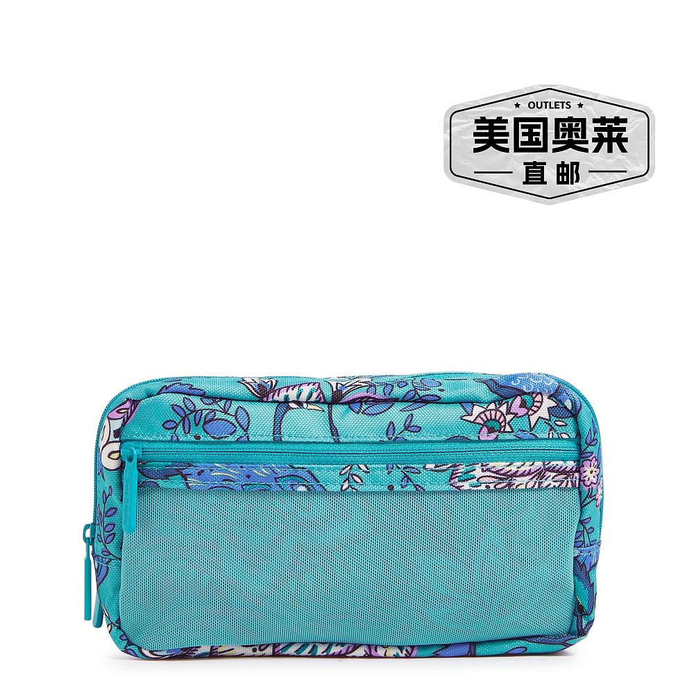 Vera Bradley Lighten Up Deluxe Organizer - peacock garden 【 - 图0