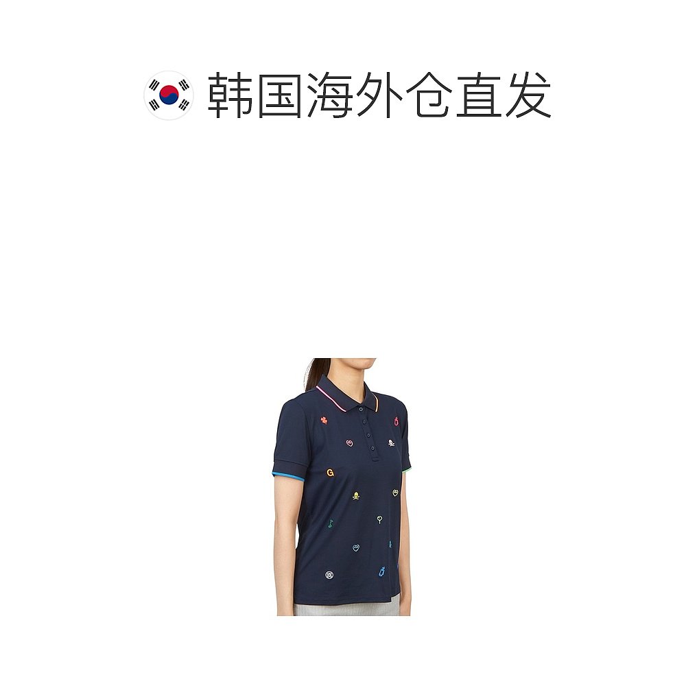 韩国直邮G/FORE 女士高尔夫球服女装T恤G4LS23K802A - 图1