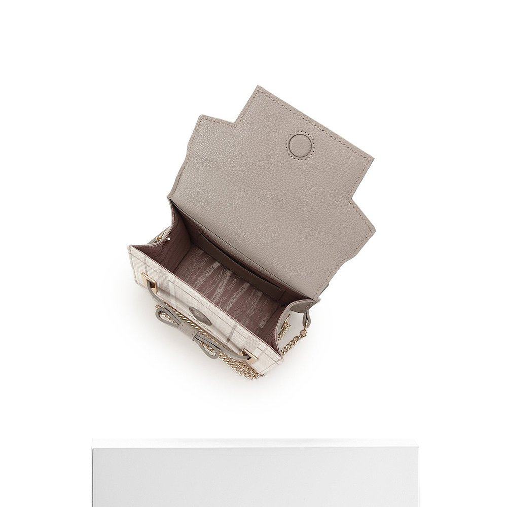 日本直邮Samantha Thavasa 格子纹Em Shushu Ⅲ 小号肩背包 [SA17 - 图3