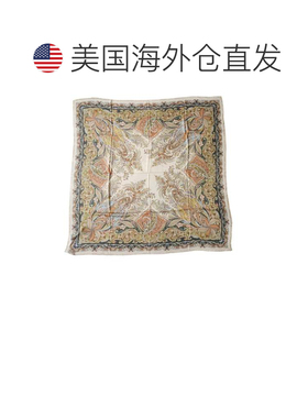 自营Etro Women's Paisley & Floral Wool Blend 140x140 Sheer S