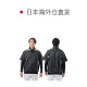 Japan Direct Mail SSK Casual Half Sleeve Half Zipper Mesh Back Men's Windproof Baseball Jacket BWP1411H