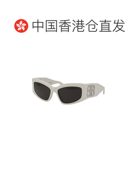 1h可退 香港直邮BALENCIAGA 女士眼镜 BB0321S005 SS2026 白色 几