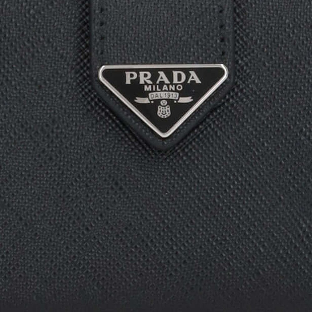 PRADA 黑色女士短款钱夹 2MC101-2DYG-F0002 - 图3