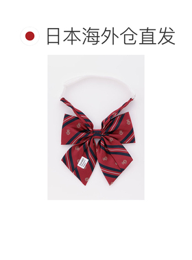 日本直邮Kanko 女士JK制服领结 一键式条纹 KHS512 黄色/灰色/酒/