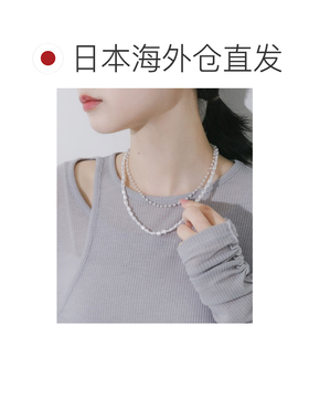 日本直邮SMELLY 女士 不规则巴洛克风珍珠项链套装 SM26130224106