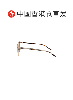 香港直邮SAINT LAURENT 男士眼镜 SL747005 SS2025 蓝色 徽标太阳