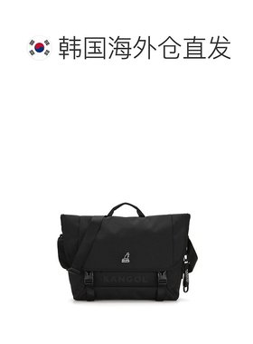 韩国直邮KANGOL 简约便携袋鼠小标志大容量翻盖手提包斜挎包 时尚