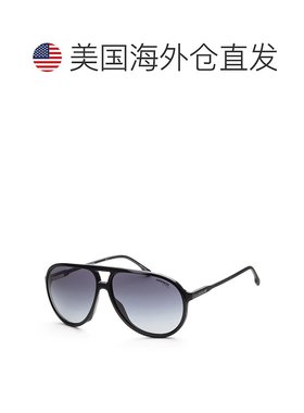 自营 Carrera男式61毫米黑色太阳镜-黑色 美国奥莱直发卡雷拉