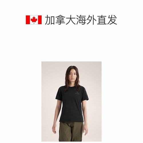 加拿大直发始祖鸟 Kragg SL女款户外棉质鸟标短袖衫T恤新款 - 图1