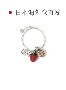 日本直邮LOTUS PINK 女士 草莓爱心手链 61424085【付后1h可退】