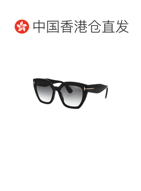 香港直邮TOM FORD 女士眼镜 FT093901B CO 黑色 徽标太阳镜