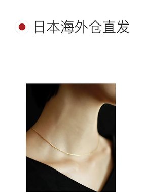 1h可退 日本直邮florist 女士925纯银威尼斯链短款项链 简约闪耀