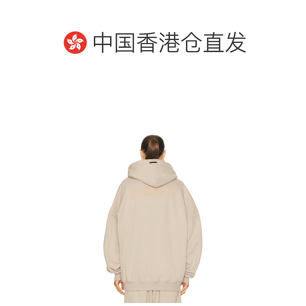 香港直邮潮奢 Fear Of God 女士 Eternal 连帽衫 FGE50 - 图1