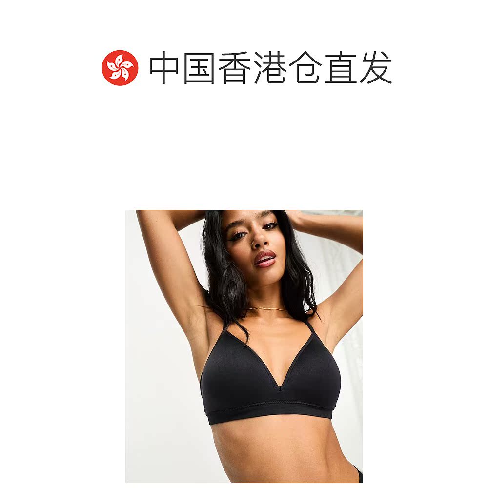 香港直邮潮奢 lindex 女士Lindex non wired lightly 小号无缝带( - 图1