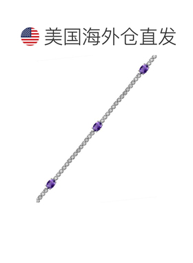 【美国直邮】macy's 通用 手镯纯银宝石钻石蓝宝石水晶手链红宝石