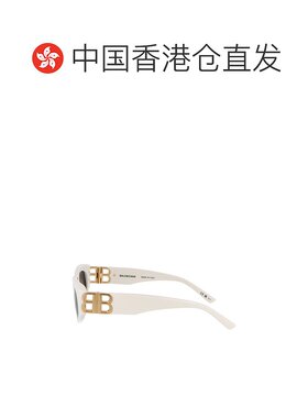 香港直邮BALENCIAGA 女士眼镜 BB0095S012 AW2025巴黎世家 灰色