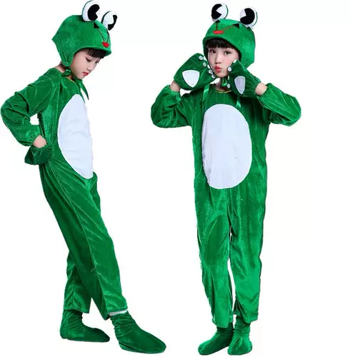 Детская животная служба Маленькая лягушка выполняет маленькую прыжковую лягушку.