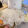 Infant cotton gauze jumpsuit spring autumn summer thin style
