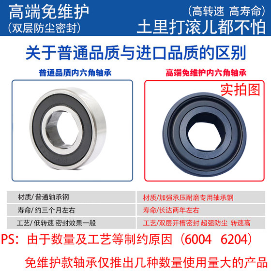Special offer agricultural machinery 6005rs inner hexagon