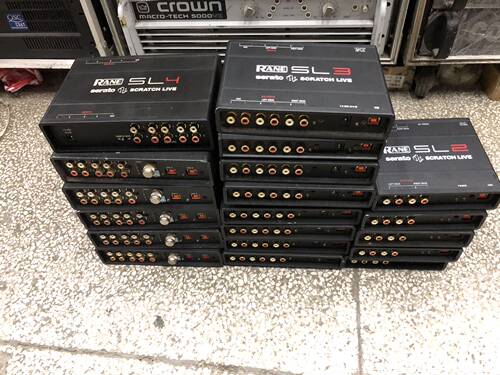 莱恩/rane sl1sl2sl3sl4专业dj包厢夜场打碟电音专用黑色蓝色声卡 - 图0