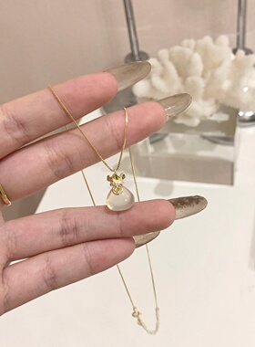 kcooou原创「招财福袋」项链