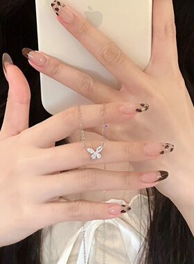 kcooou原创「闪钻蝴蝶」项链