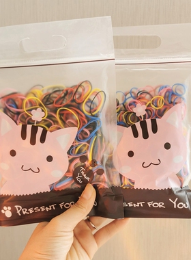 发绳日韩一次性皮筋加厚不伤发