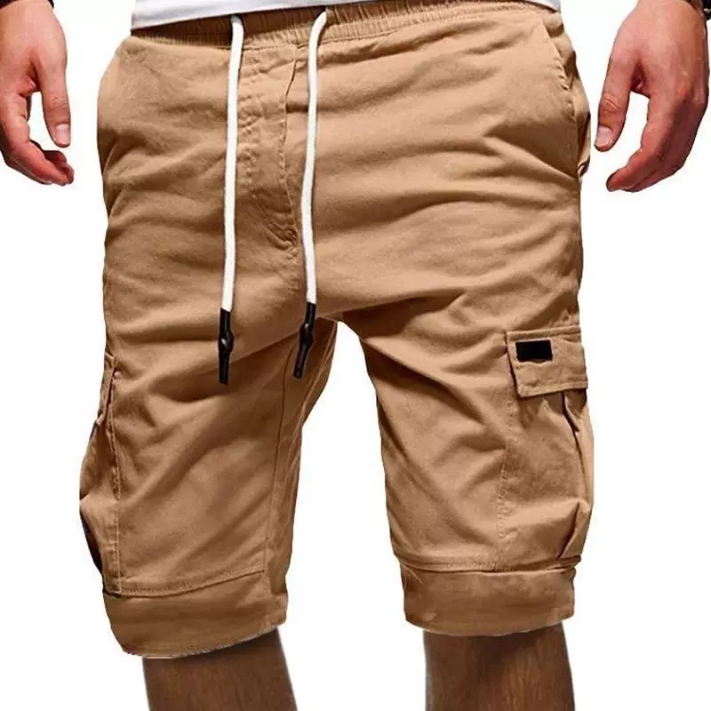 [A New multi - pocket men 's shorts for summer 2020 men]