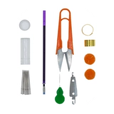 Инструмент поперечной вышивки с кожей среды