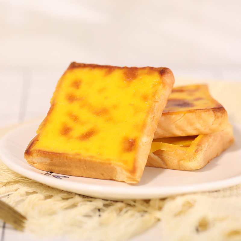 岩烧乳酪吐司手撕小整箱早餐面包片 优乐麦西式糕点