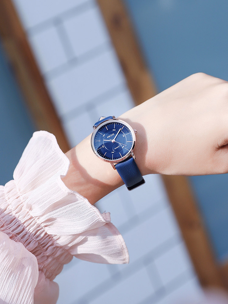 kezzi学生情侣时尚潮流2022手表 珂紫国产腕表