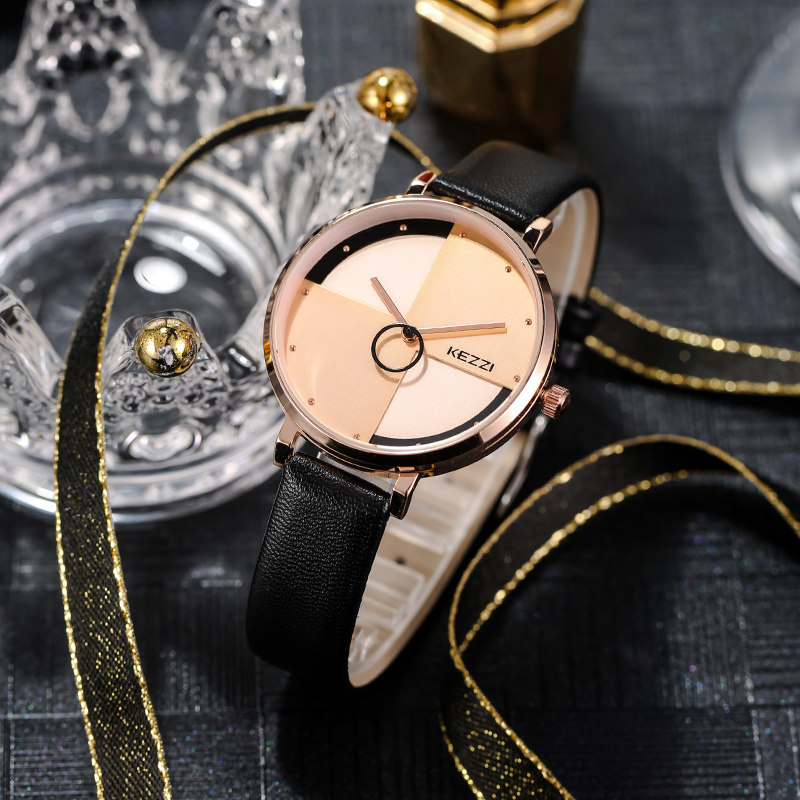 kezzi女款学生初高中简约2022手表 珂紫国产腕表