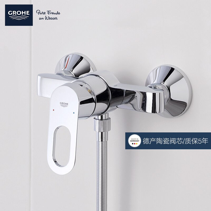 高仪（GROHE）欧洲原装进口淋浴花洒110MM手持花洒3式出水花洒套 - 图2