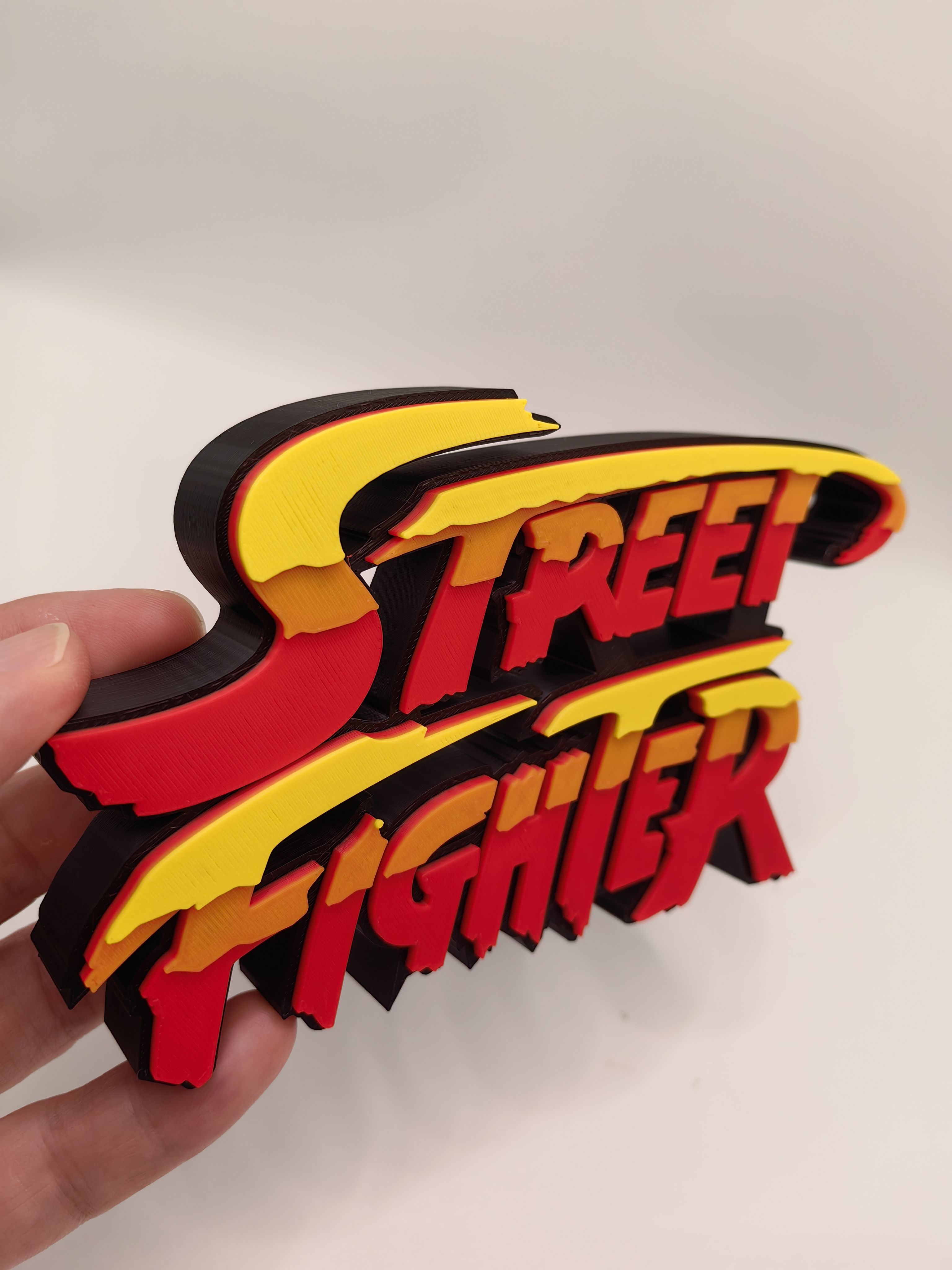 街头霸王 街霸 街机游戏 Street Fighter Logo  招牌 手办 摆件 - 图0