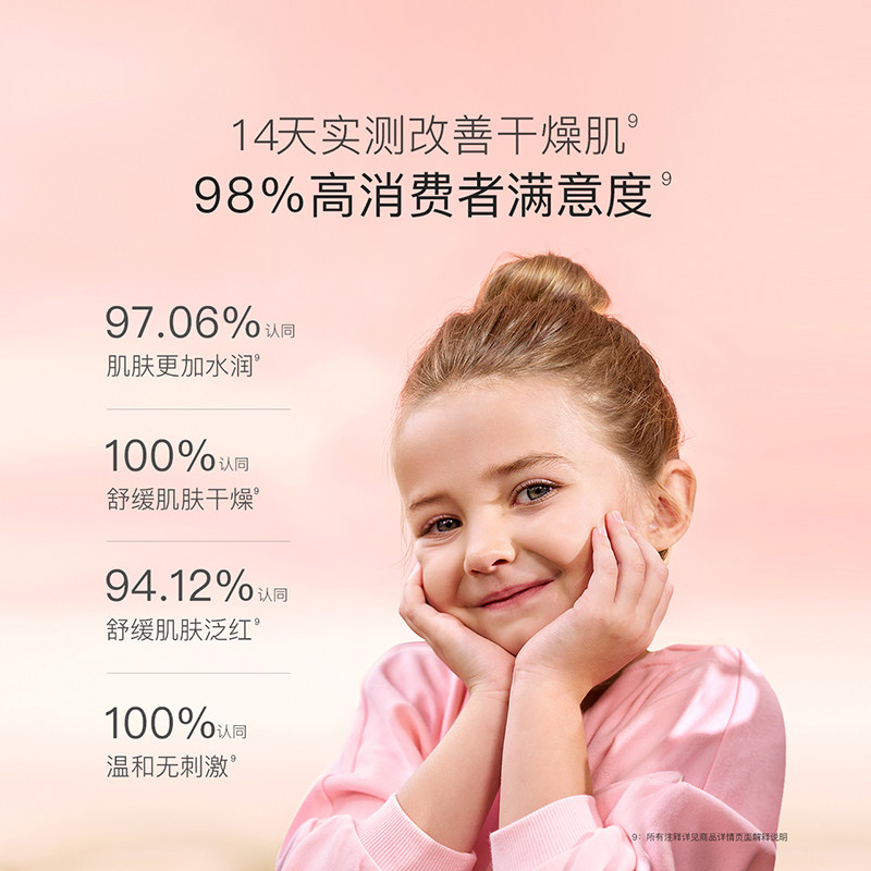 贝德美儿童身体乳干燥滋润保湿婴儿宝宝润肤乳全身可用旗舰店正品