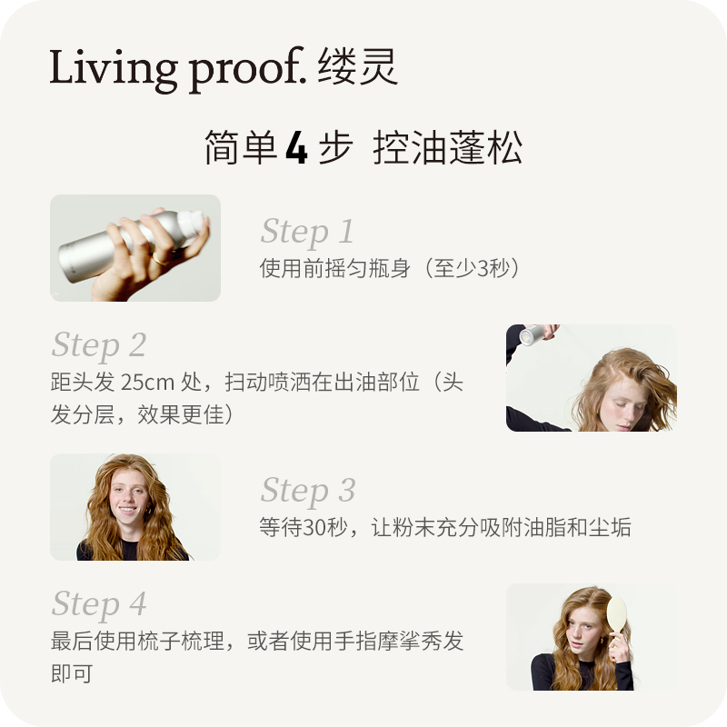 【天猫U先】Living proof缕灵干发喷雾便携装 头发蓬松神器免洗 - 图2