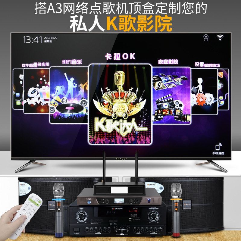  山水海可KTV/卡拉OK音箱