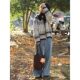 Fair Island retro hooded sweater jacket knitted cardigan