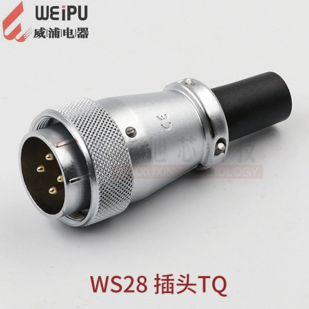 威浦航空插头插座WS28-2-3-4-7-10针12-16-17-20-24-26芯TQ/Z方座 - 图0