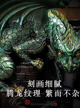 复古欧式仿古倒流香炉