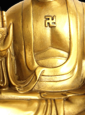 摆件铜佛像释迦摩尼佛祖密宗纯铜客厅公司家用供奉大日如来佛