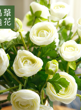 高品质仿真花牡丹花家居花束摆件