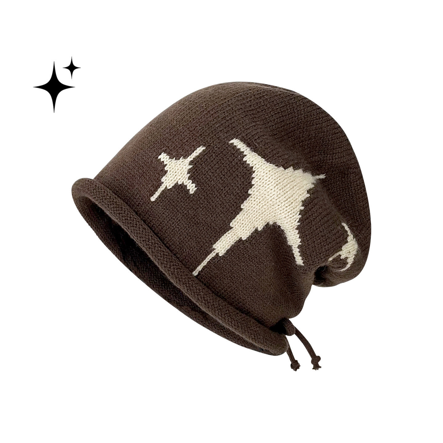 时髦堆堆月子帽女秋冬季显脸小针织帽女2025新款保暖可爱冷帽防寒,淘宝优惠券,粉丝福利购,淘宝优惠卷