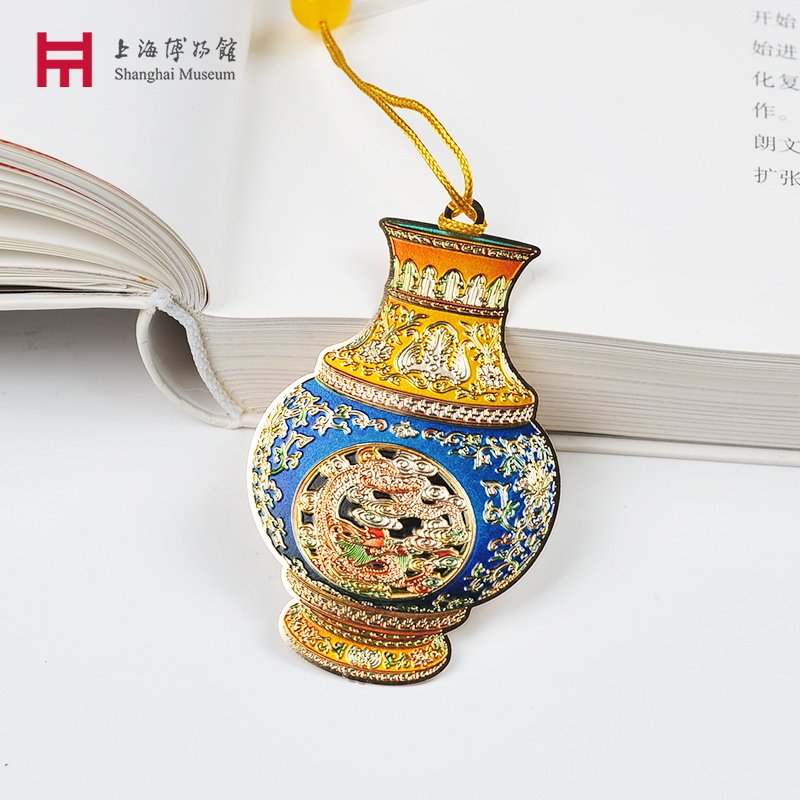 上海博物馆金属书签镂空古典国风创意古风精致纪念品毕业文创礼物