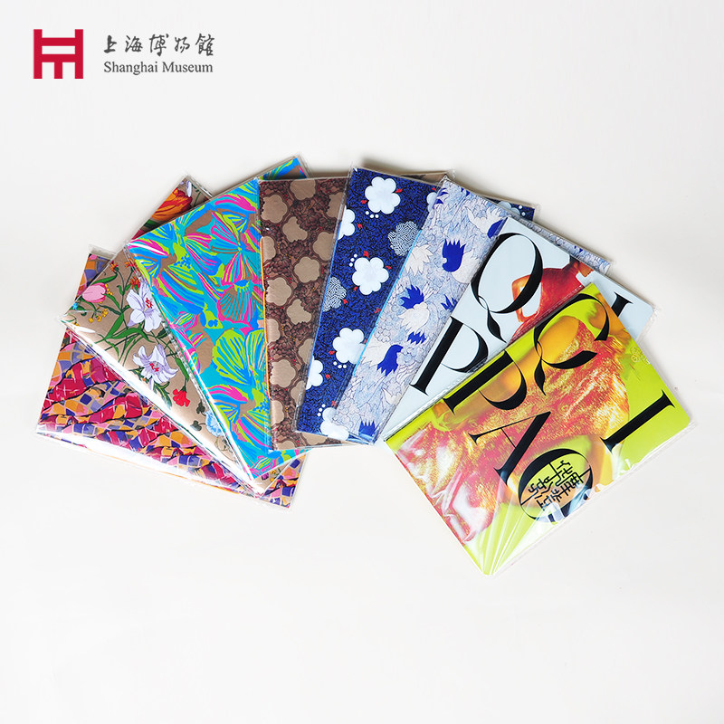 上海博物馆海派旗袍展笔记本记事本手账本日记本文具生日文创礼物