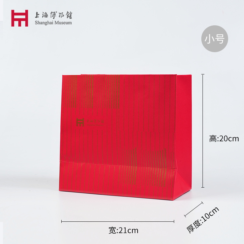 上海博物馆旗舰店 丝巾/桌旗中国风礼盒送人 手提袋/礼品袋