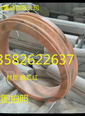 天然树坑石泽迪现代曲阳石雕圆雕