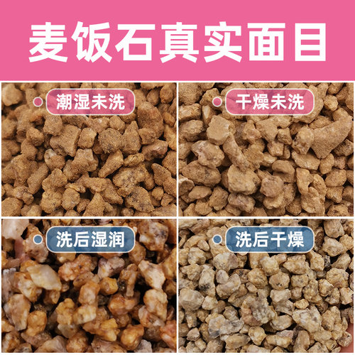 黄金软麦饭石颗粒营养土铺面石养多肉专用土有机优质天然彩虹石 - 图0