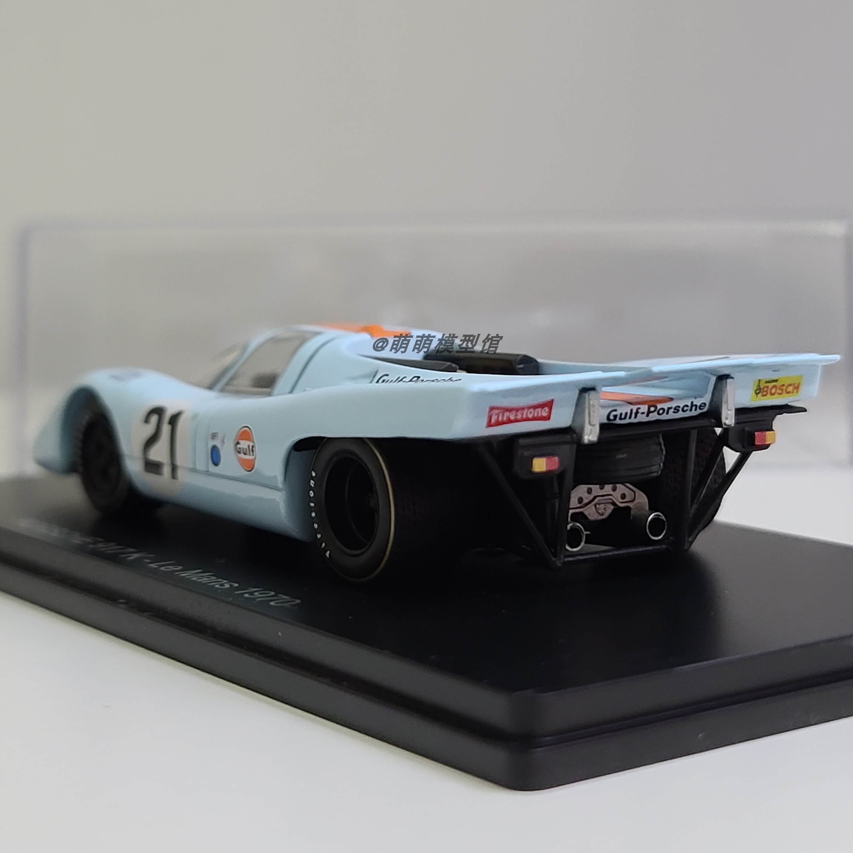 Spark 1:43 保时捷 917K Gulf 海湾勒芒合金车模玩具摆件礼物收藏 - 图1