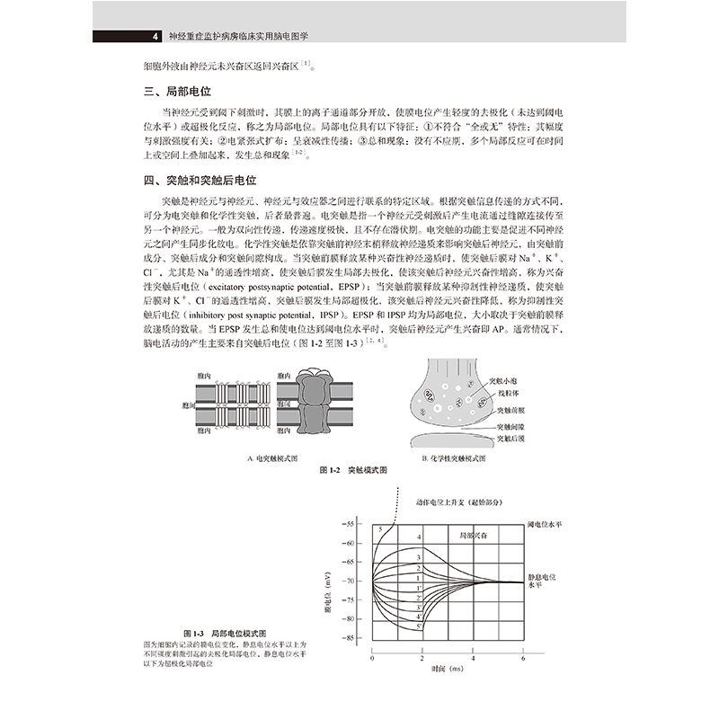 现货正版精装 神经重症监护病房临床实用脑电图学 大量临床实例图文并茂江文 主编北京大学医学出版社9787565921872 - 图3